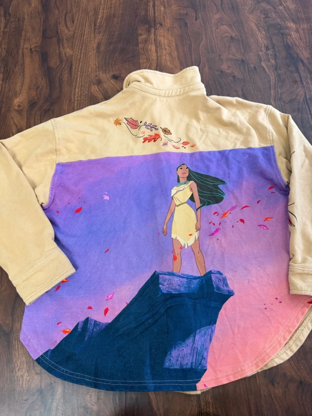 Disney Parks Pocahontas Long Sleeve Button Down Shirt - Picture 5 of 10